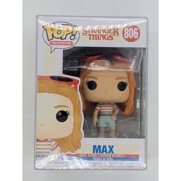 Funko Pop! Stranger Things - Max #806 Netflix TV Series + Protector